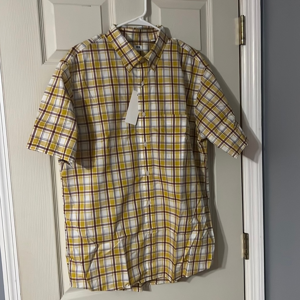 Extra fine cotton short sleeve shirt